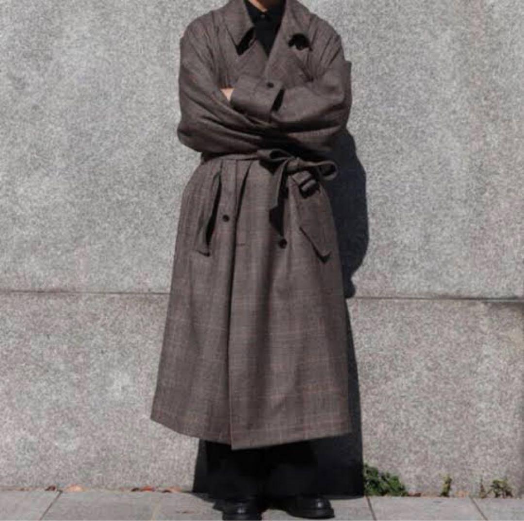 ジャケット・アウター stein 19aw LAY OVERSIZED OVERRAP COAT stein（シュタイン） 2019AW LAY OVERSIZED OVERLAP COAT オーバー