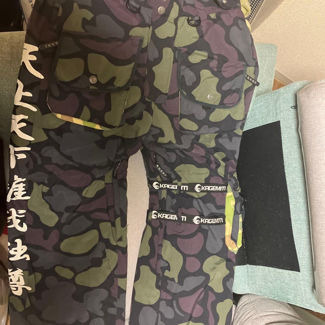 激レア極道神風蹴 ヤクザカミカゼキック スノボウェア影道。第八九三