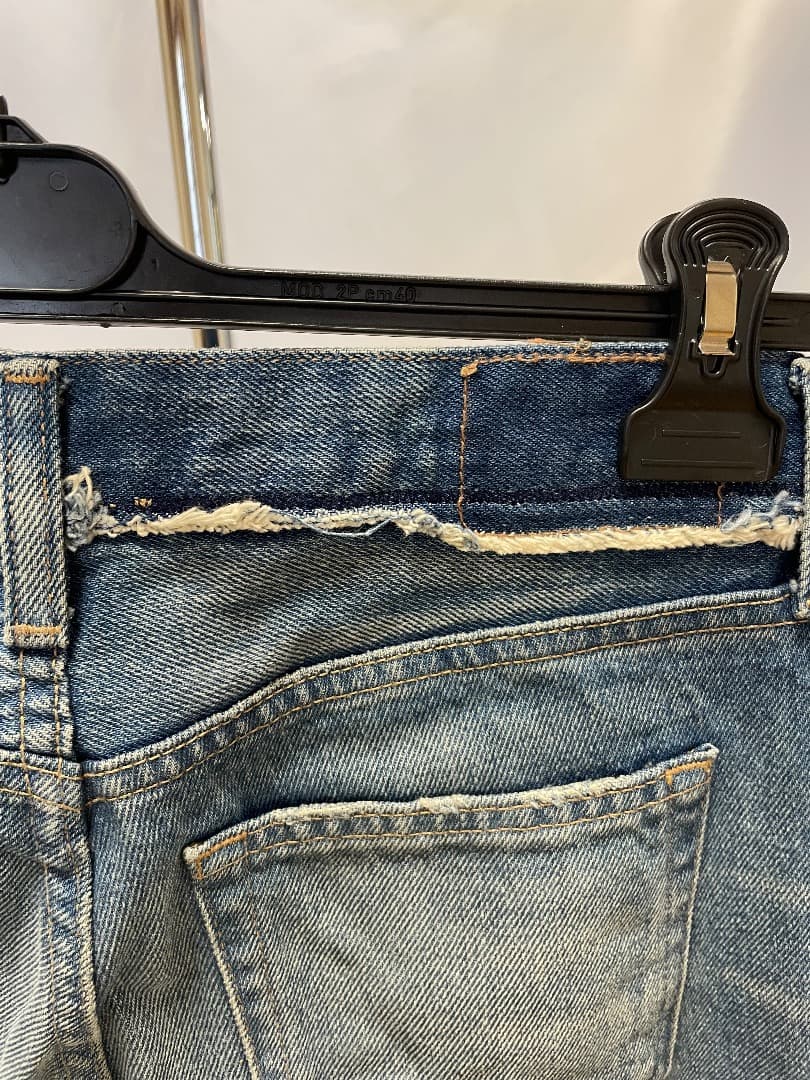 Polo Ralph Lauren ダメージ加工ストレートデニム - メルカリ