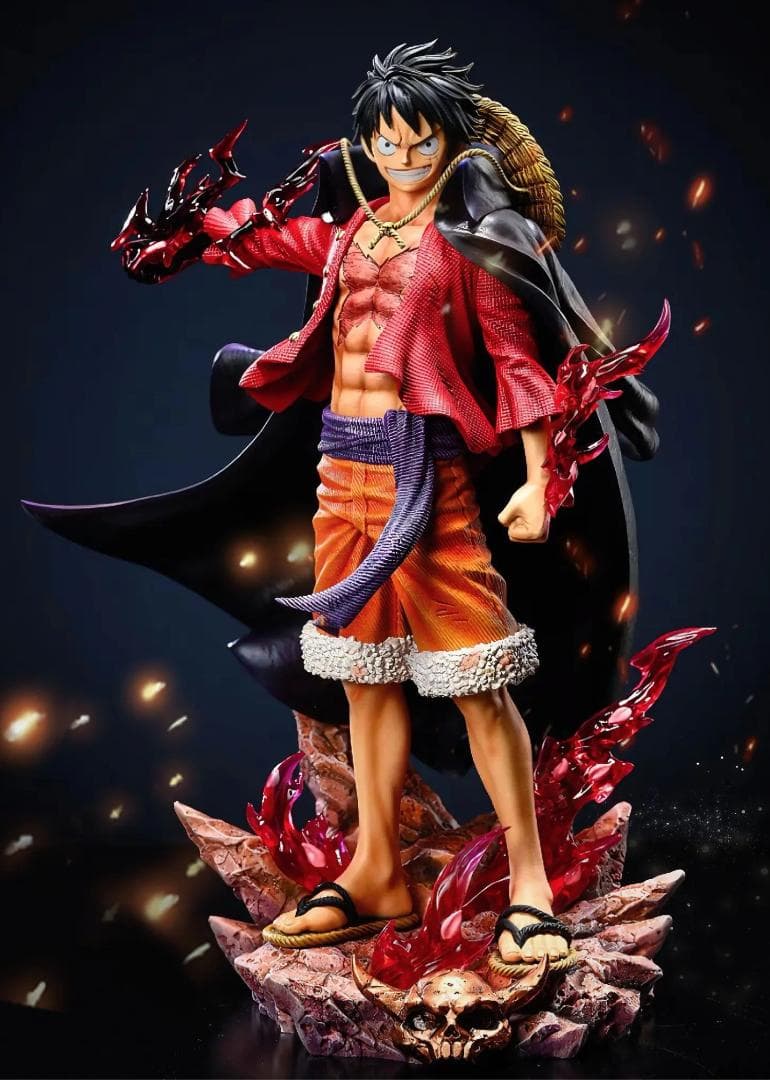ワンピース 新四皇 ルフィ 流桜 フィギュア ガレージキット LXスタジオ