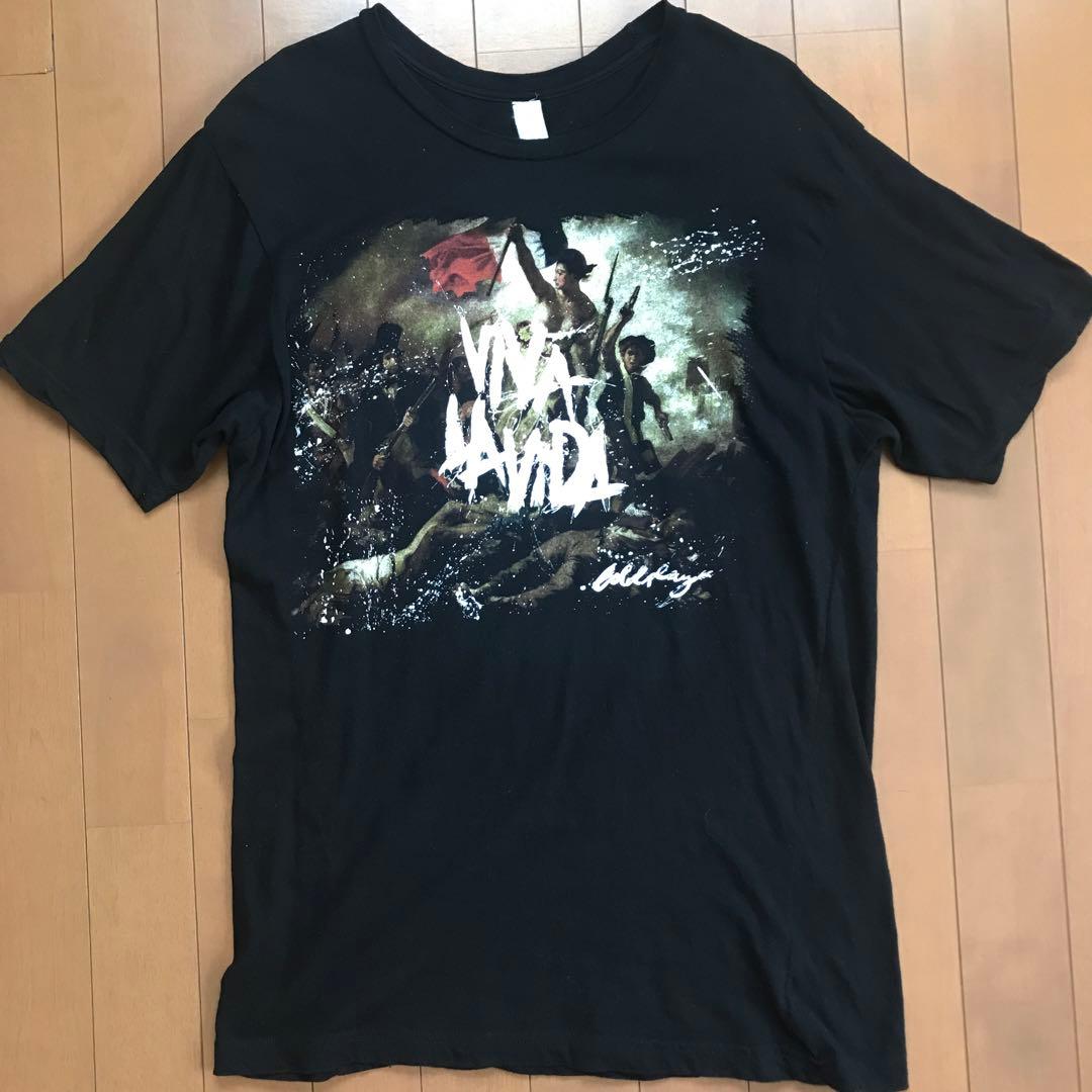 Cold play 「Viva la Vida 」tour t-shirt