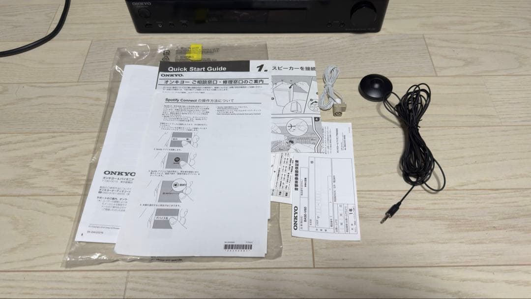 ONKYO TX-L50 AVアンプ 付属品付 - メルカリ