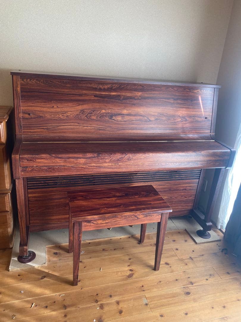 Yamaha ヤマハ　アップライトピアノ ハカランダ材E-501 京都府京田辺市 ヤマハ アップライトピアノ UX #2993832 【中古品】｜ピアノパワーセンター