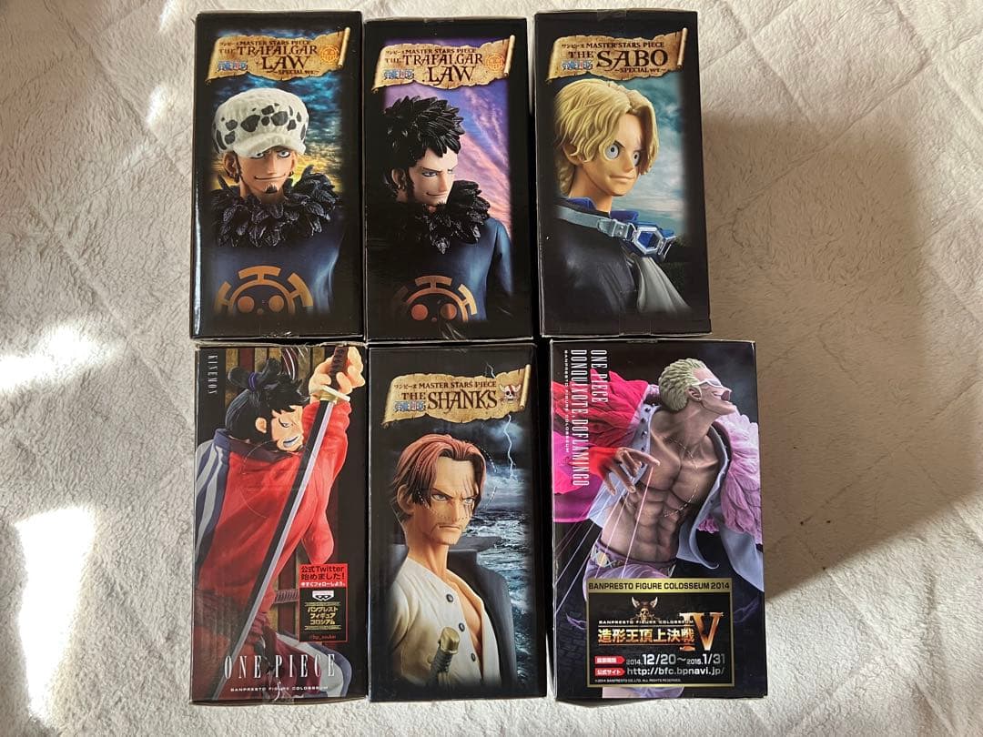 ☆新品未開封☆ワンピース フィギュアセット 6体【送料込み】