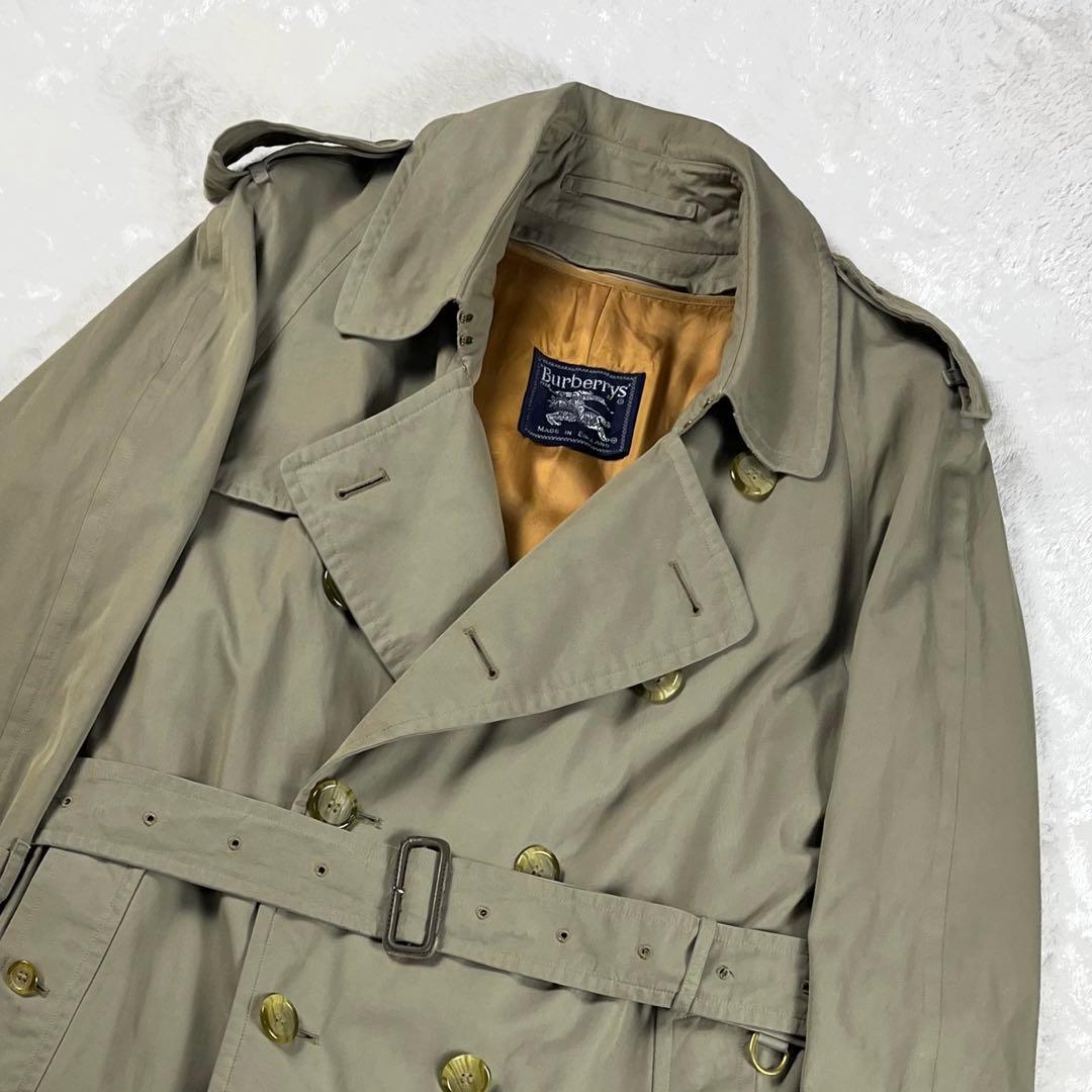 希少 バーバリーズ 90's ライナー付 英国製 トレンチコート ノバ