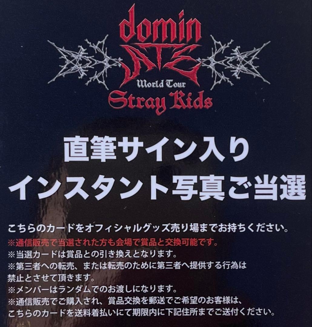 Stray Kids スキズ 直筆サイン入りチェキ アイエン