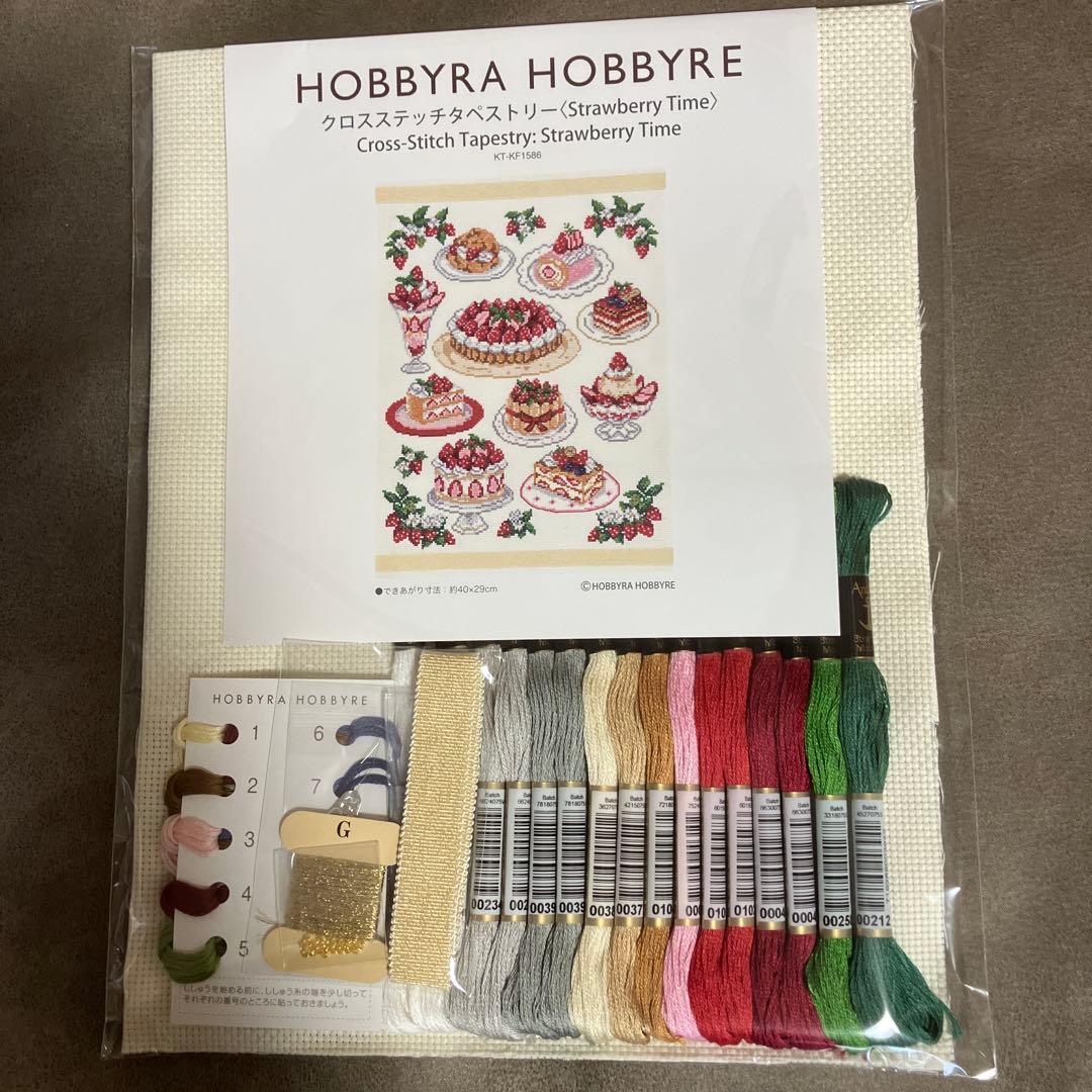 ホビーラホビーレクロスステッチ strawberryTime - メルカリ