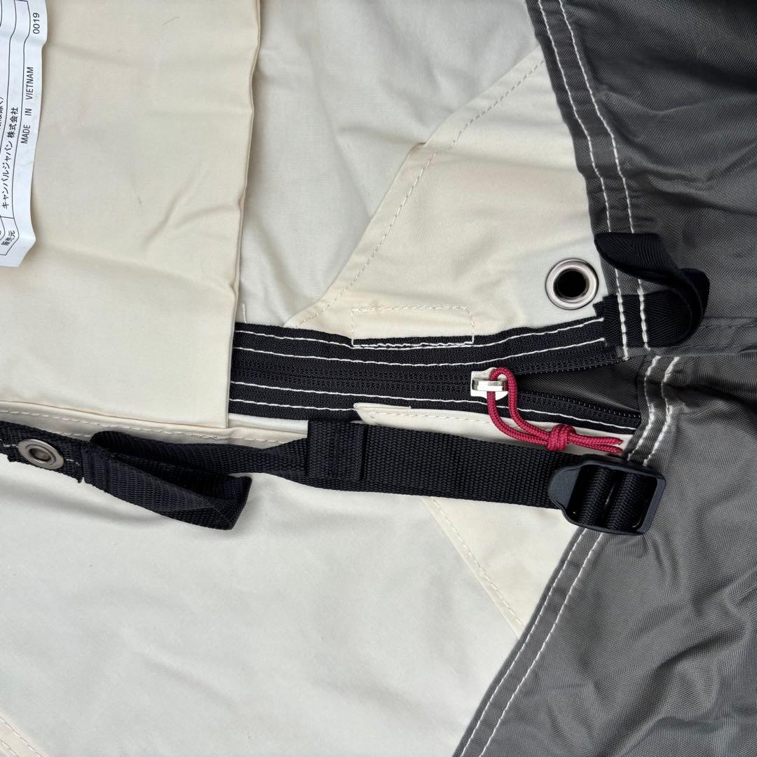 美品 オガワ ツインピルツフォークTCコットン 3345二又ポール付き