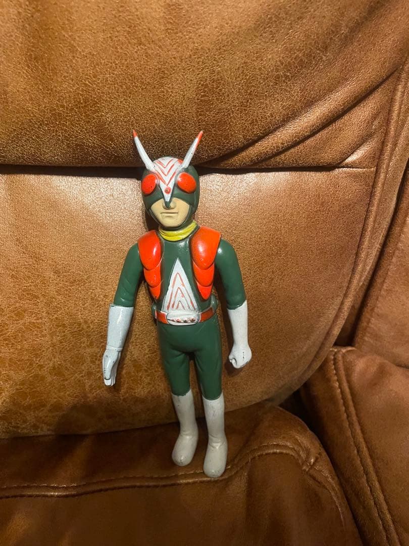 専用　無版権　ライダーマン　ソフビ Yahoo!オークション - [美品]無版権 ライダーマン パチ ソフビ 検索)バ