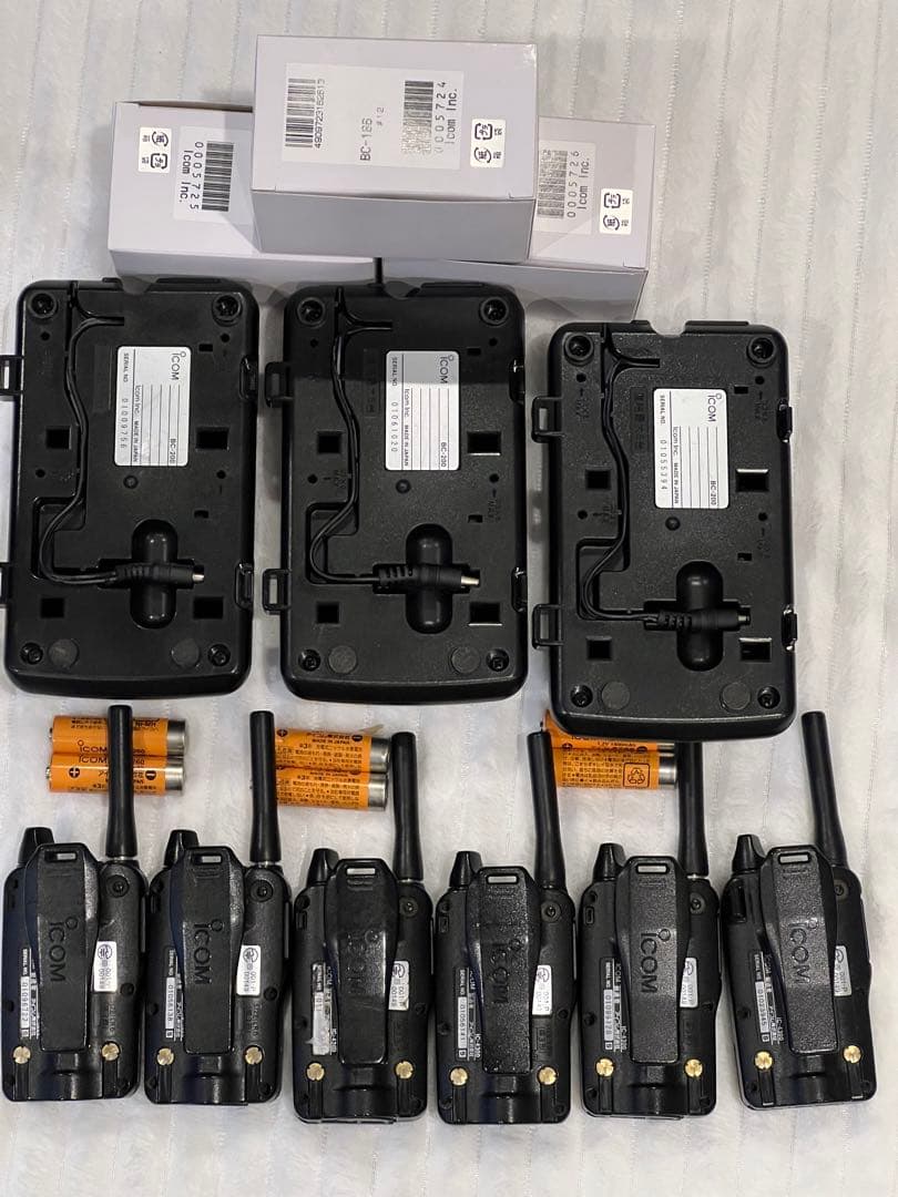 ICOM アイコム IC-4300 4個 BC-200/186 2個　セット