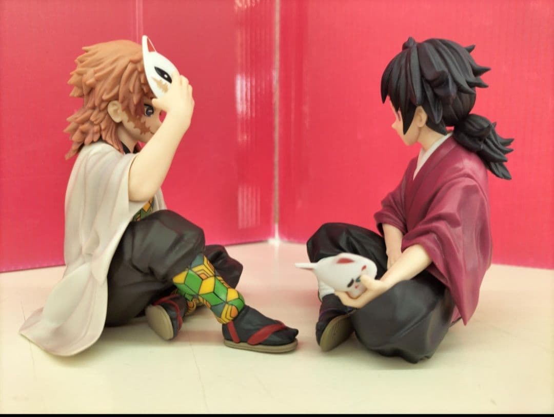 鬼滅の刃　一番くじ　ふめつのきずな 弐　 A賞　冨岡義勇&錆兎 幼少期フィギュア