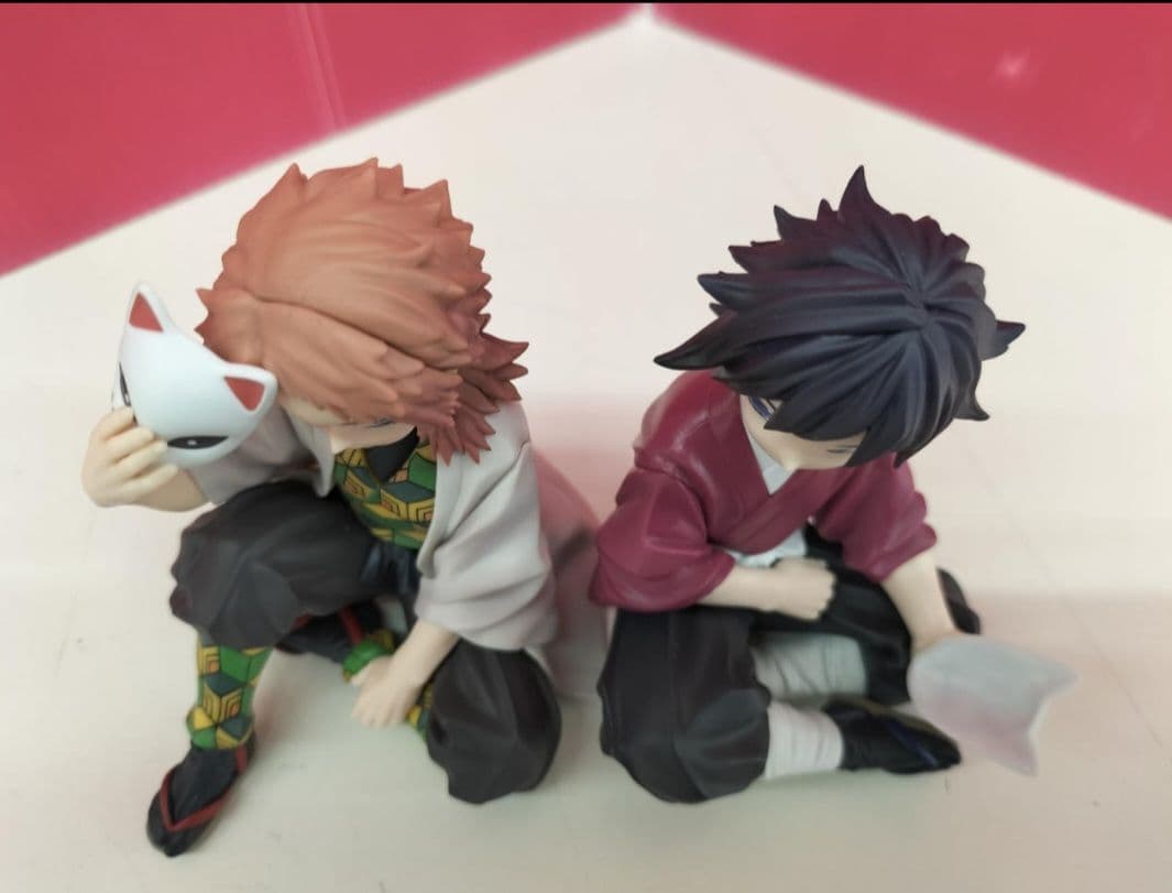 鬼滅の刃　一番くじ　ふめつのきずな 弐　 A賞　冨岡義勇&錆兎 幼少期フィギュア