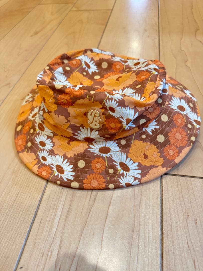サーフィンハット サーフ ハット 帽子 花柄 レトロ sunwardbound