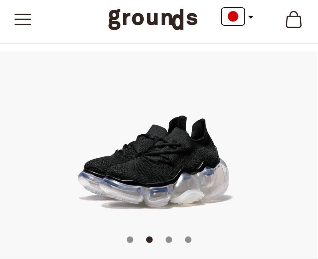 grounds グラウンズ スニーカー　29㎝ 中古・古着通販】grounds (グラウンズ) スニーカー グレー サイズ:29