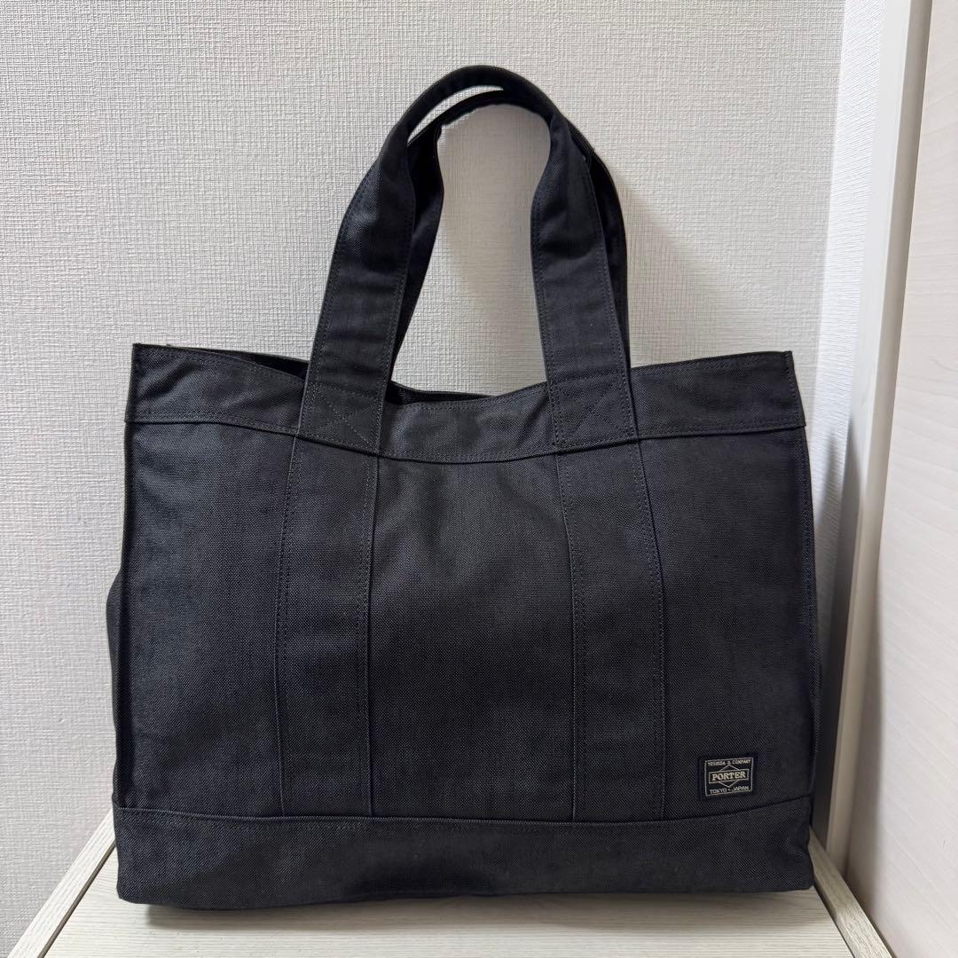 【新品同様】PORTER ポーター スモーキー トートバッグ （L）　ブラック 楽天市場】ポーター スモーキー トート lの通販