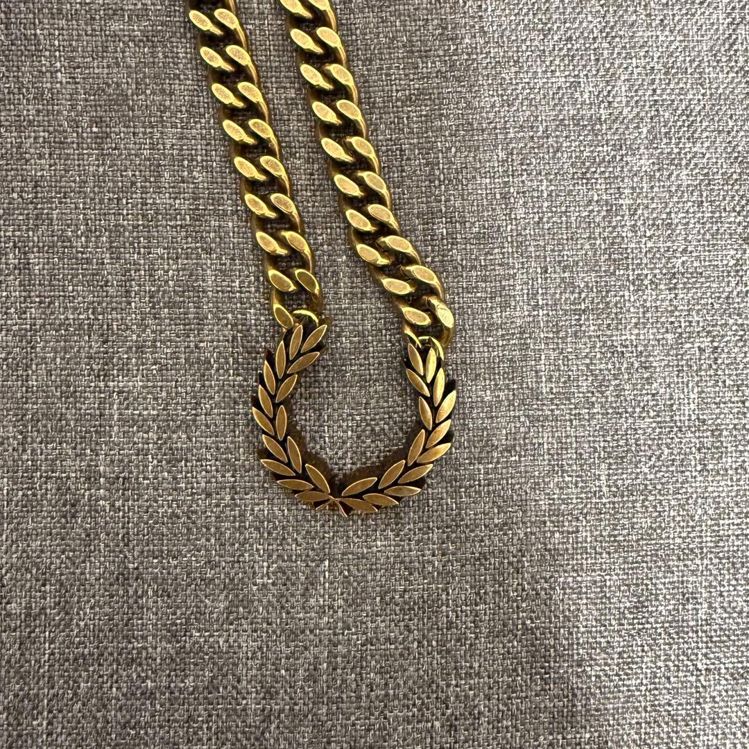 FRED PERRY ネックレス ゴールド ゴールドチェーン ローレルリーフ
