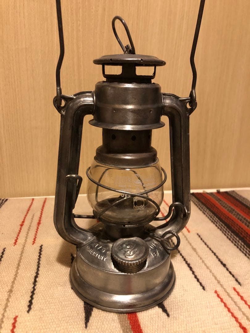 激レア フュアーハンドランタン １７５ W.GERMANY製 良品 014 FEUERHAND No.175 クリアガラス | ヴィンテージランタン販売のお店