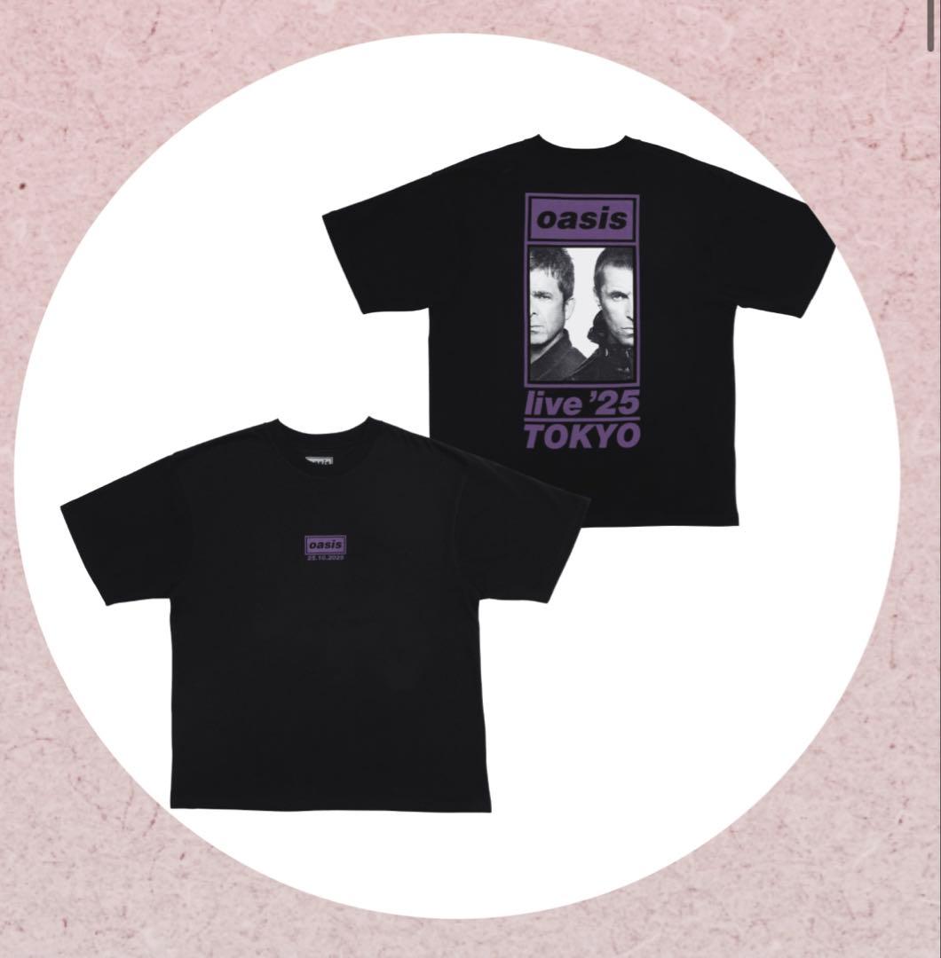【翌日発送】oasis 開催地限定 Tシャツ 3点(Lサイズ) & A2ポスター