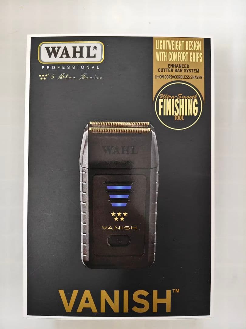 新品WAHL 5 Star VANISH シェーバー ウォール バリカン 楽天市場】【WAHL 正規品】【送料無料・保証あり】5 Star VANISH