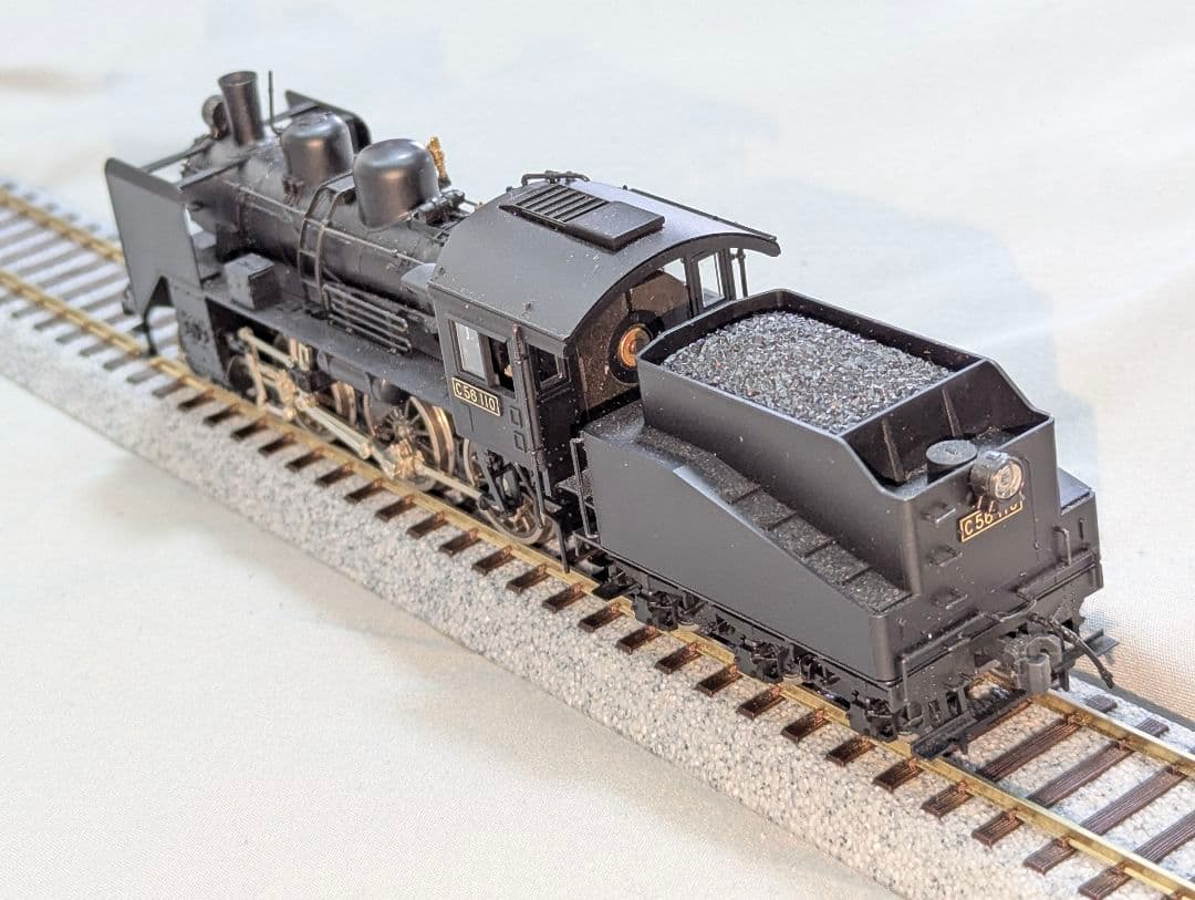 KATO C56 蒸気機関車 【1-201】 HOゲージ パーツ取付済み - メルカリ