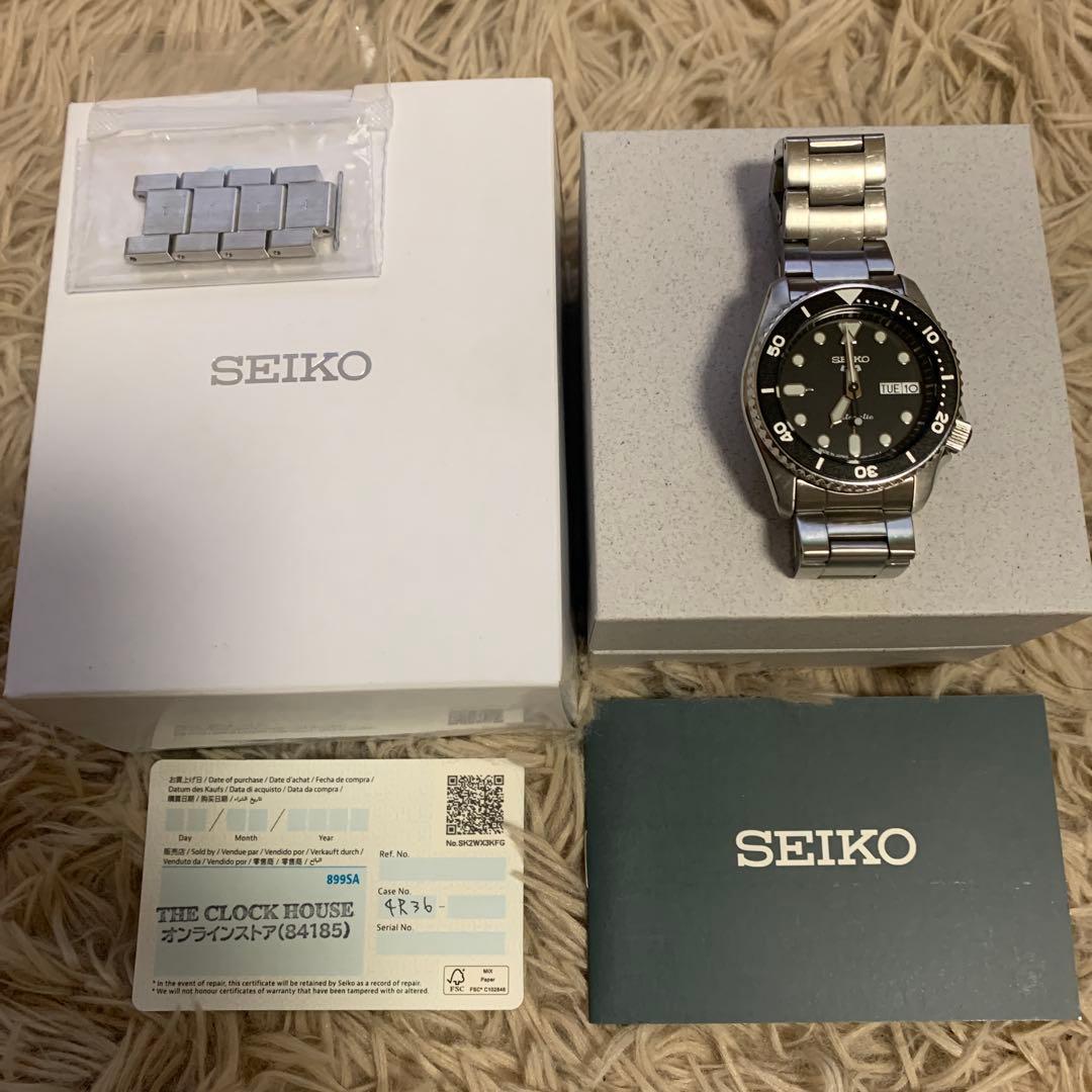 セイコー 5スポーツ SKX スポーツ スタイル ミッドサイズモデル Seiko 5 セイコー 5スポーツ SKX スポーツ スタイル ミッドサイズ