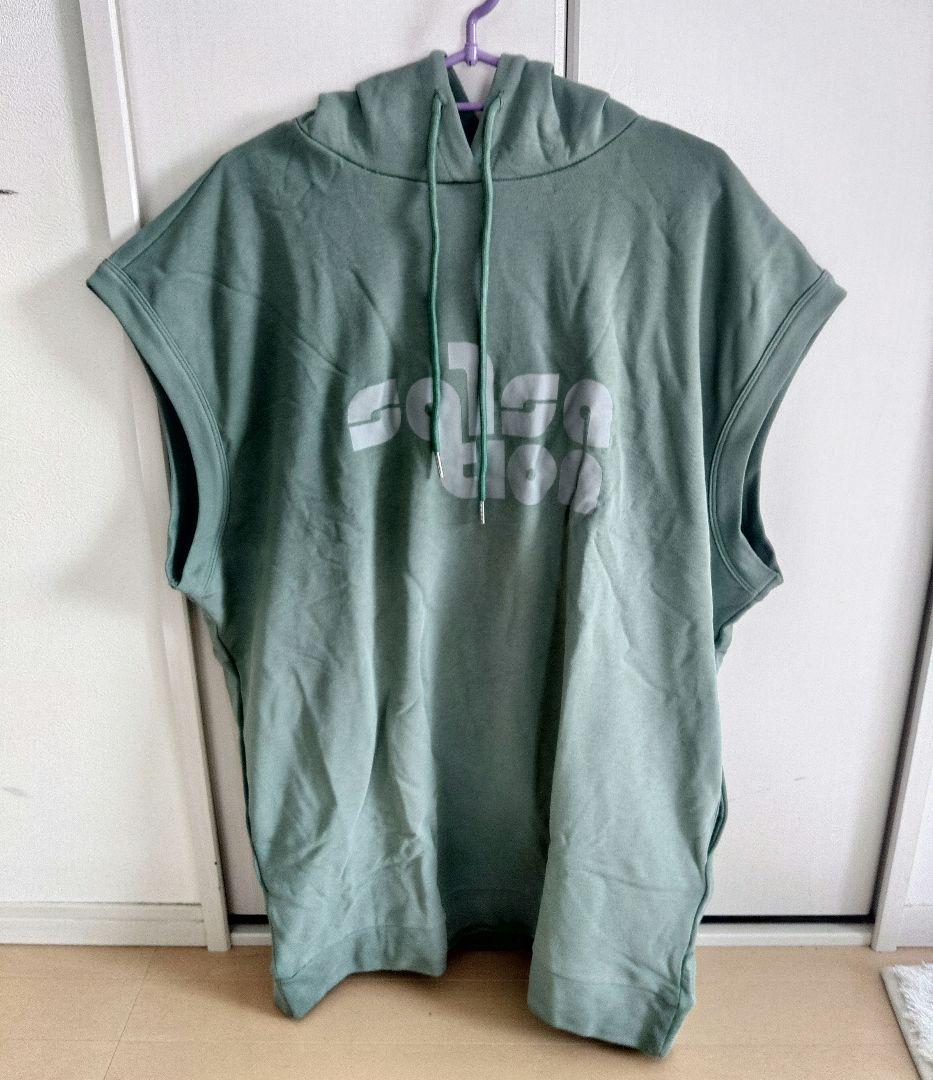 SALSATION　サルセーション　ノースリーブ　フーディ　パーカー　sizeM SALSATION サルセーション ノースリーブ フーディ パーカー size M