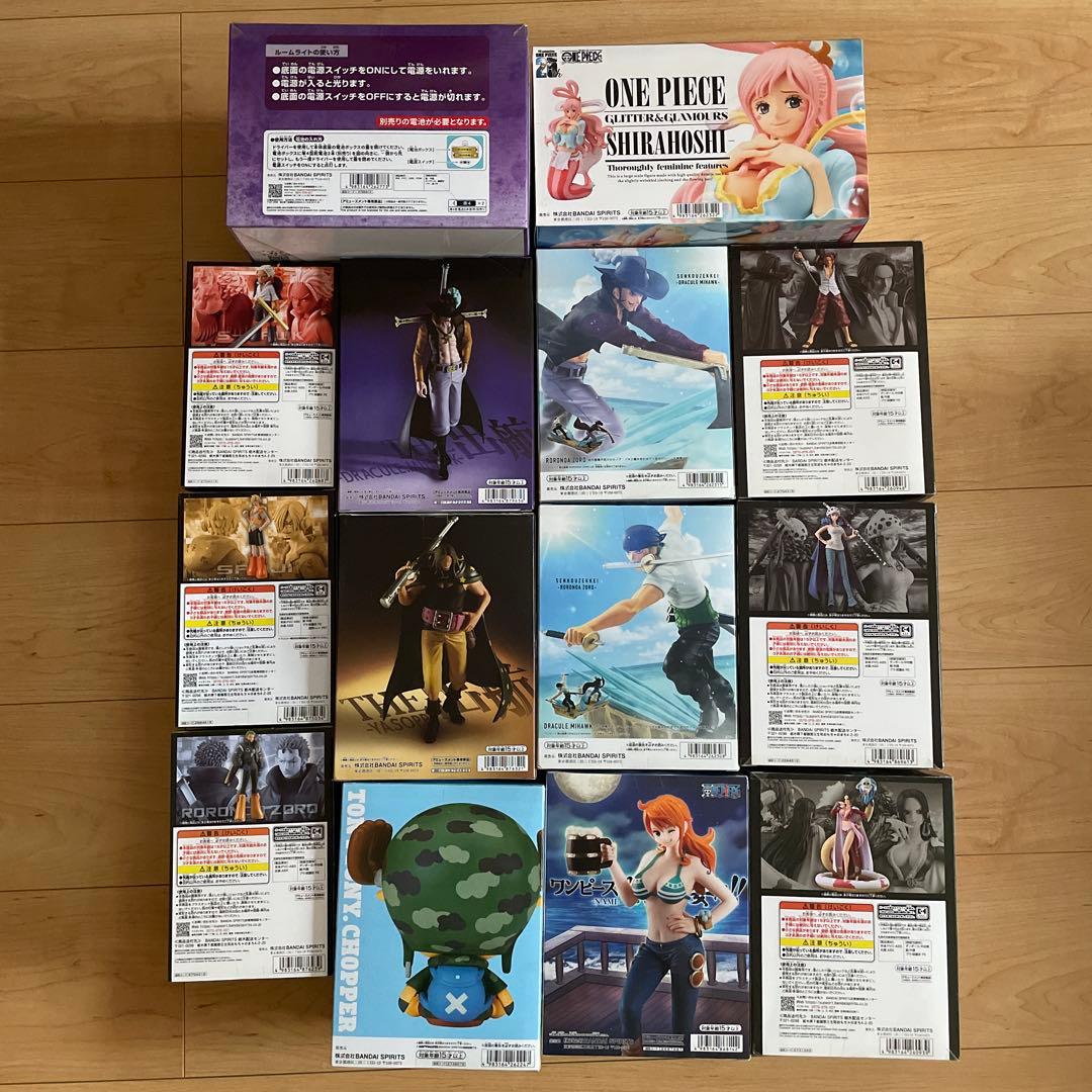ワンピースプライズフィギュア14種類　まとめ売り