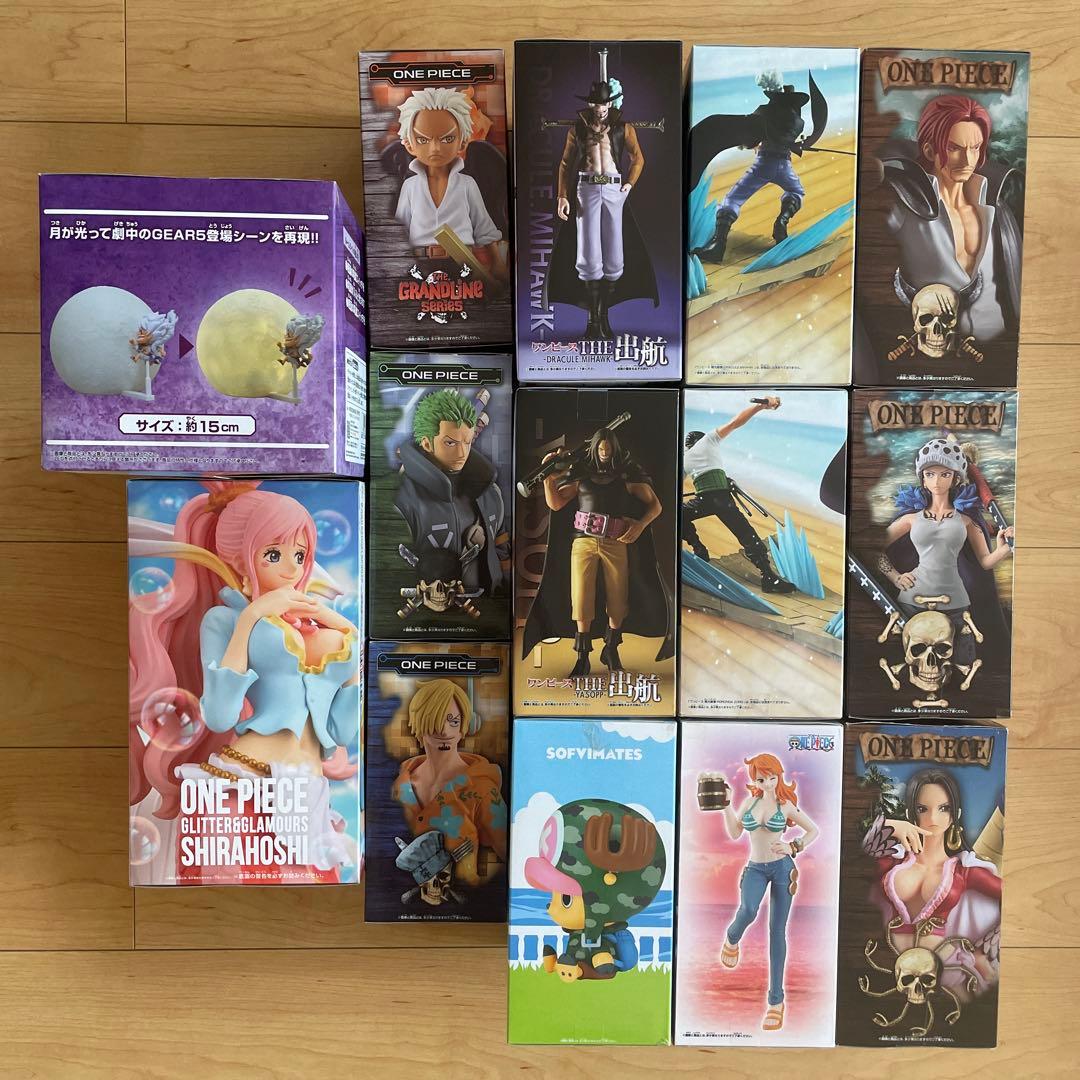 ワンピースプライズフィギュア14種類　まとめ売り