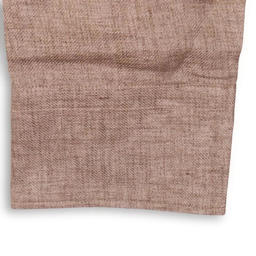 Ermenegildo Zegna リネン100% 長袖シャツ L ベージュ 麻 - メルカリ