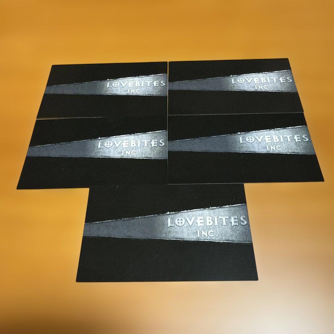 LOVEBITES 初期メンバー名刺