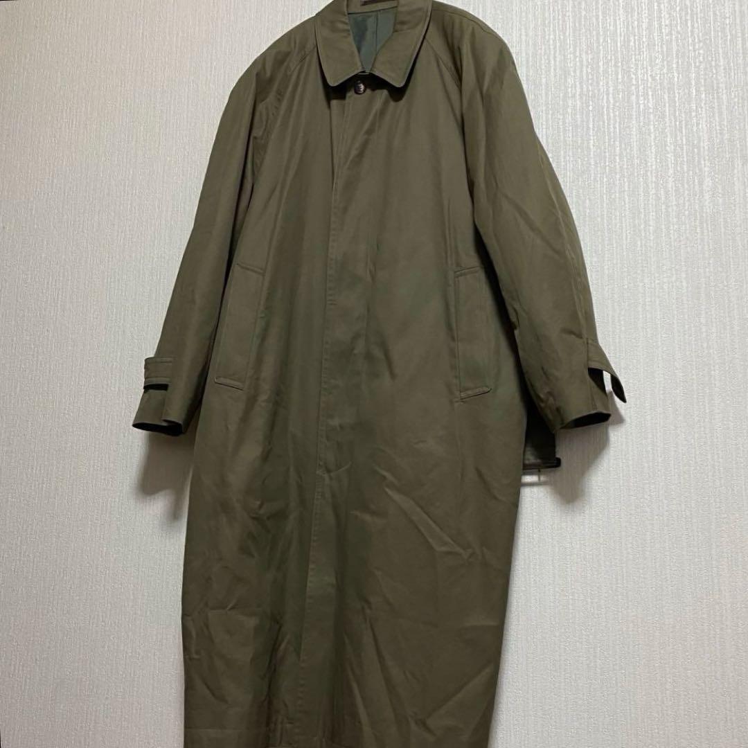 hco8 KRUGER 日本製 ステンカラーコート 良色カーキ M - メルカリ