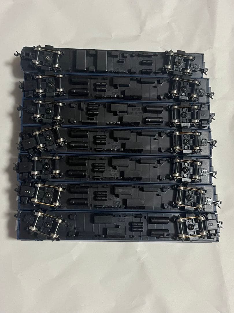 20系客車7両　北陸？　kato ライト室内灯点灯確認済