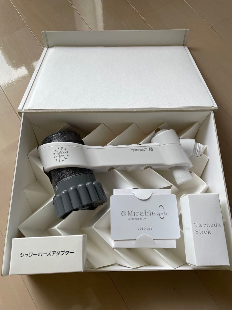 サイエンス　ミラブル　ZERO シャワーヘッド ミラブルzero サイエンス製ファインバブルシャワーヘッド |正規品