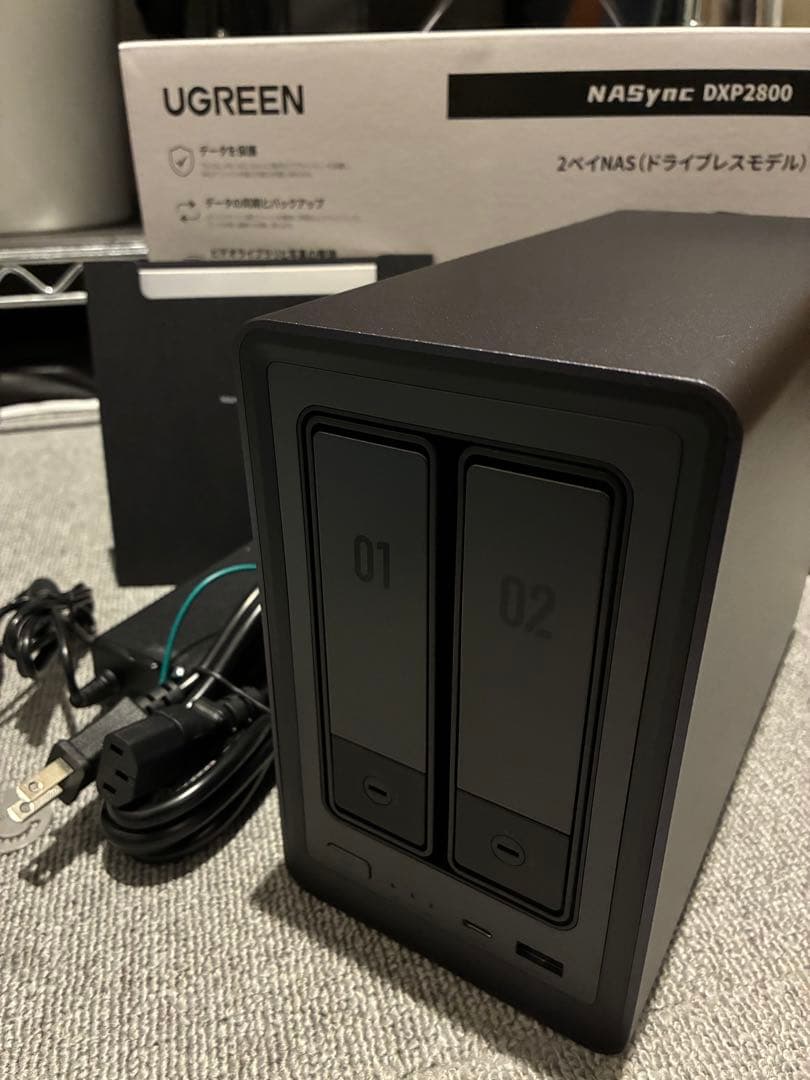 UGREEN NASync DXP2800 2ベイNAS UGREEN NASync DXP2800｜2ベイ NAS 最大76TB対応 – ICHIBAKAN