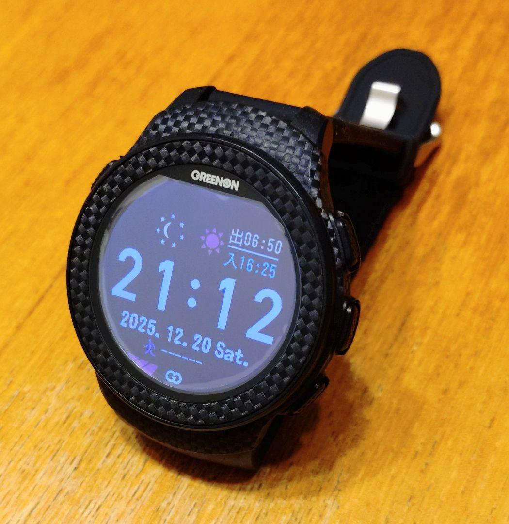 値下げ！美品！保護フィルム付！グリーンオン　ザ・ゴルフウォッチA1-II 楽天市場】greenon ザ ゴルフウォッチ a1-iiの通販