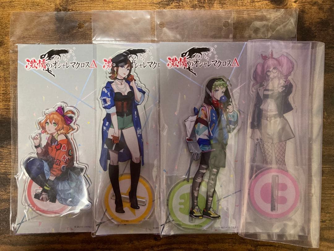激情のオシャレマクロスΔ アクリルスタンドセット+クリアファイル(4月下旬まで)