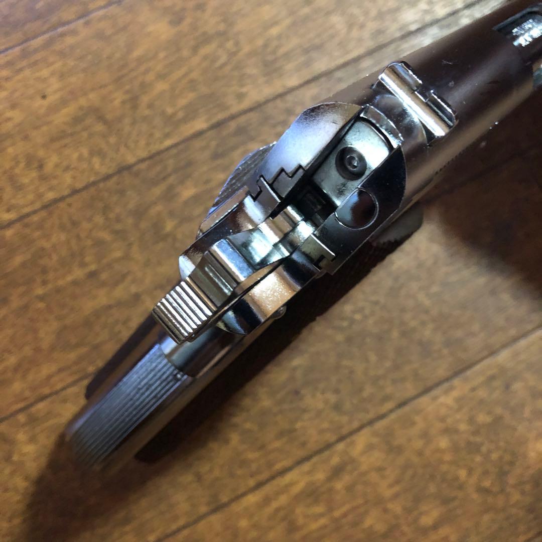 日曜特価❗️マルイ　コルトガバメント　シニッケルフィニッシュ　ブローバックガスガン