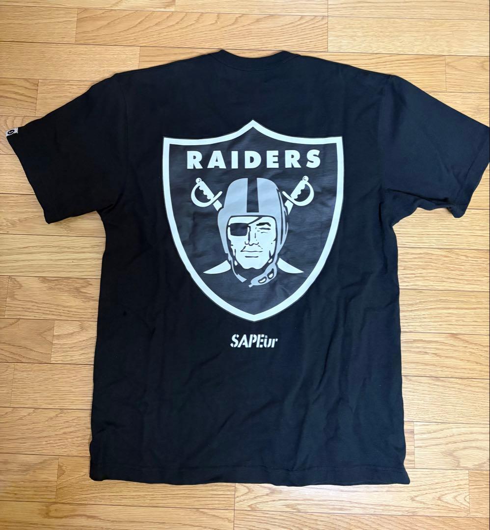SAPEur x RAIDERS S/S Tee \"Black\" Ｌサイズ