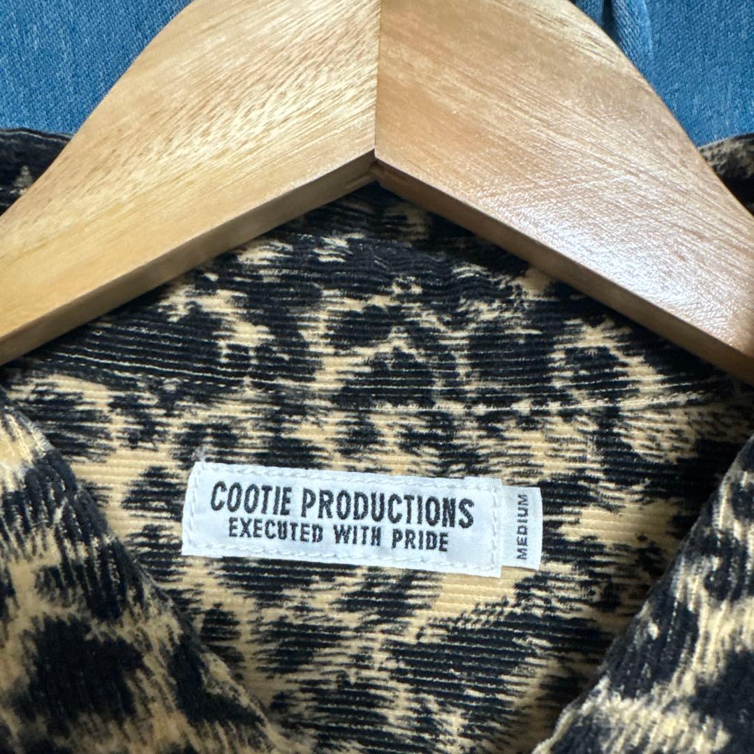 COOTIE PRODUCTIONS レオパード柄長袖シャツ M - メルカリ