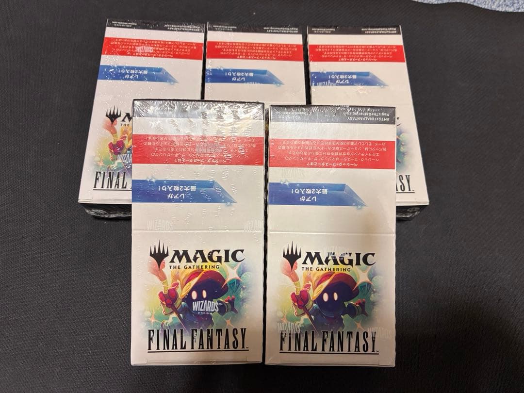 ファイナルファンタジー　ベーシックブースター 5box シュリンク有 ファイナルファンタジー ベーシックブースター 5box シュリンク有