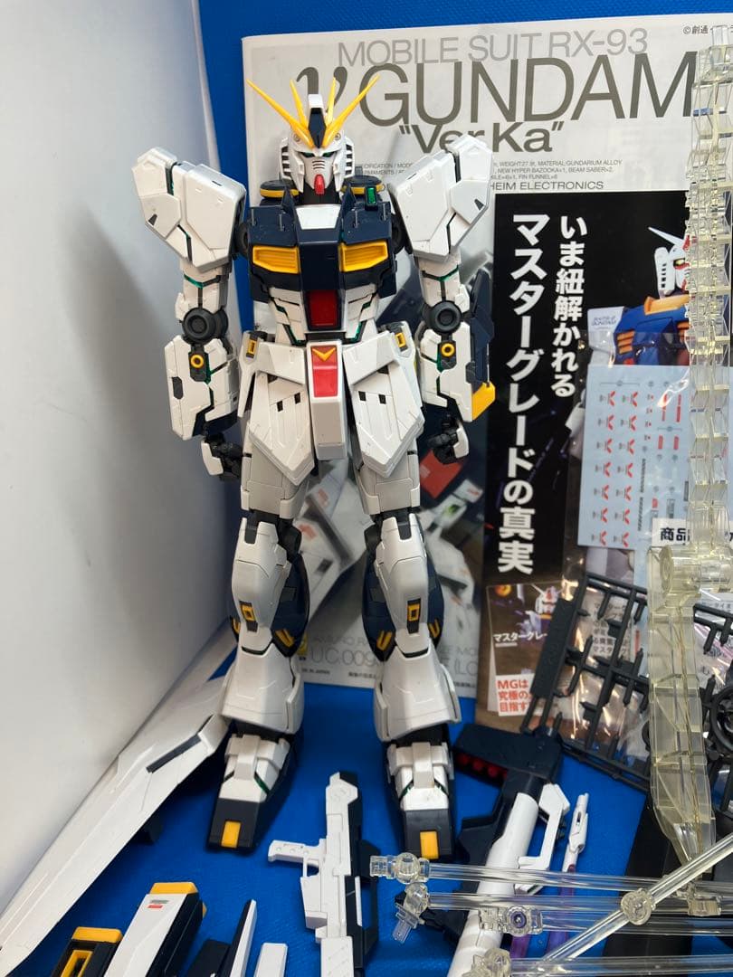 MG 1/100 ガンプラ　ジャンク　ν ガンダム　ダブル　フィンファンネル