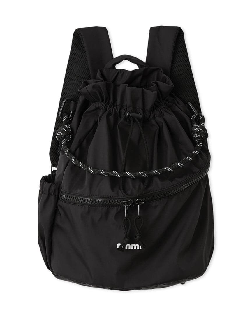 emmi エミ　撥水 emmiロゴマルチバックパック　黒 楽天市場】撥水 emmiロゴマルチバックパック : メガロス楽天市場店