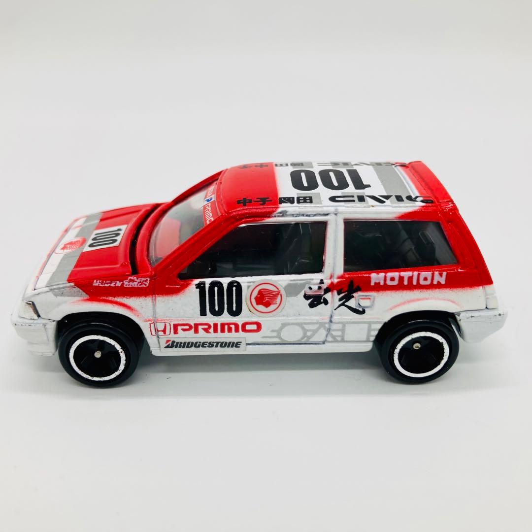 トミカ17ホンダ シビック 出光ＭＯＴＩＯＮレーシングwith無限 出光興産特注