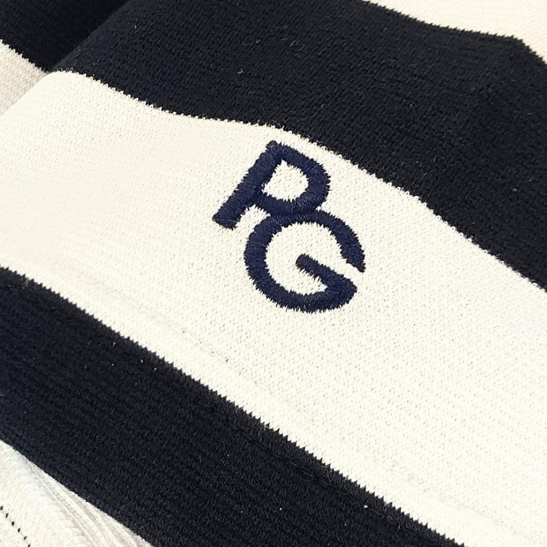 ☆新品正規品パーリーゲイツ メンズボーダーハイネックカットソー size4(M)