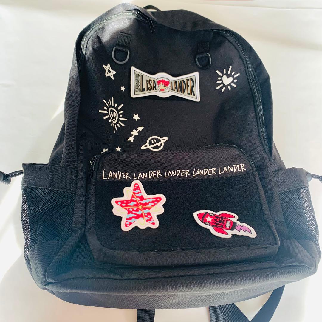 LiSA LANDER リュック　ミニバッグ　ワッペン8種セット　おまけ付き
