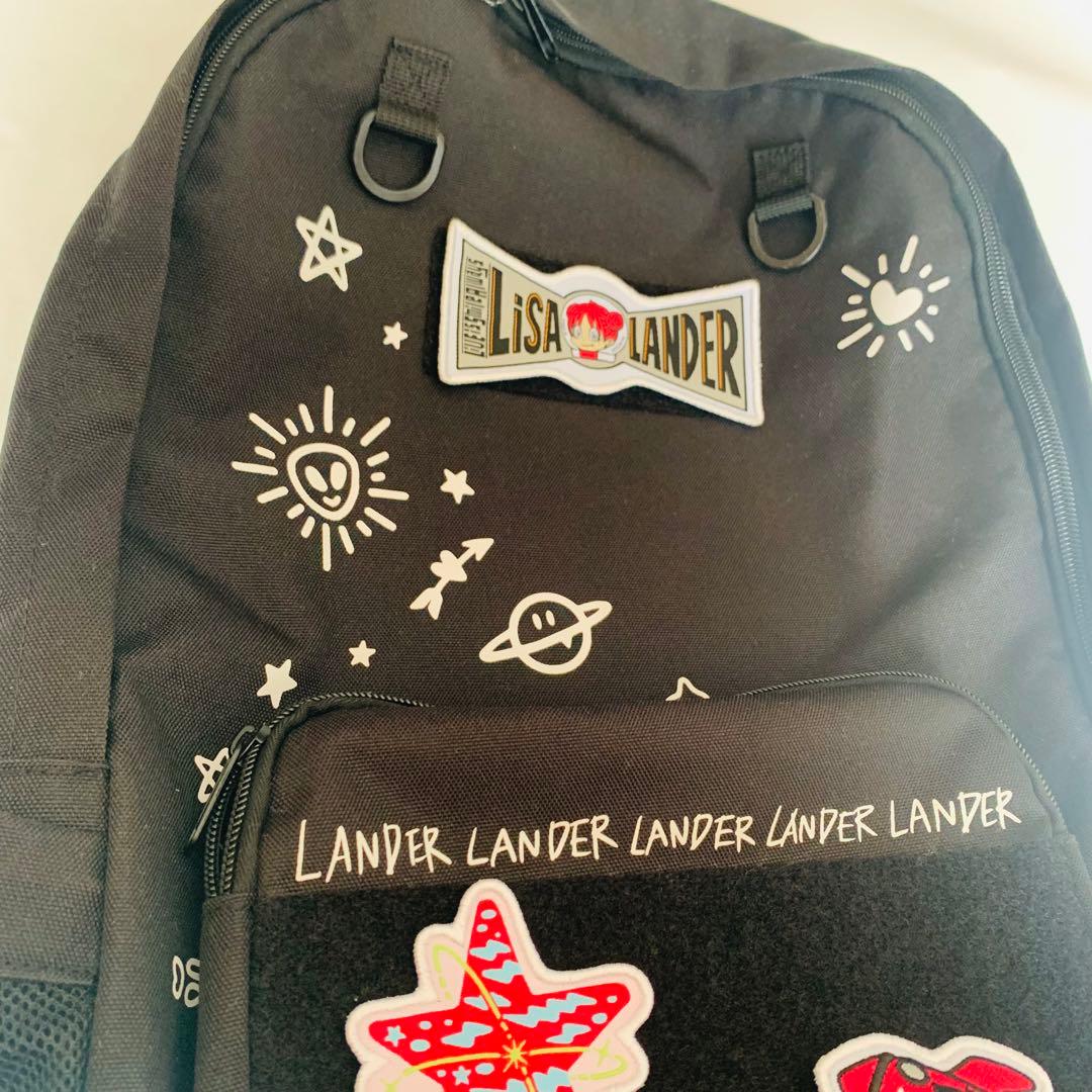 LiSA LANDER リュック　ミニバッグ　ワッペン8種セット　おまけ付き