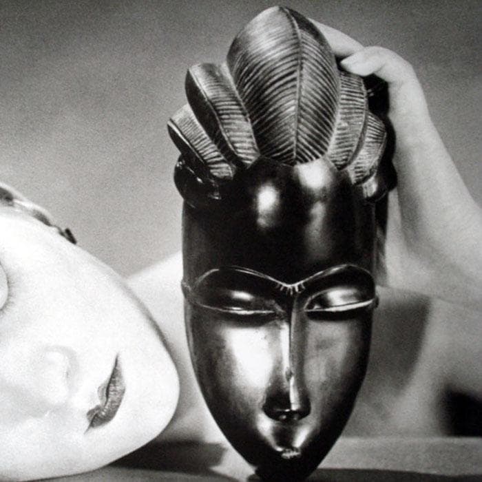 額装済/黒と白/マン レイ