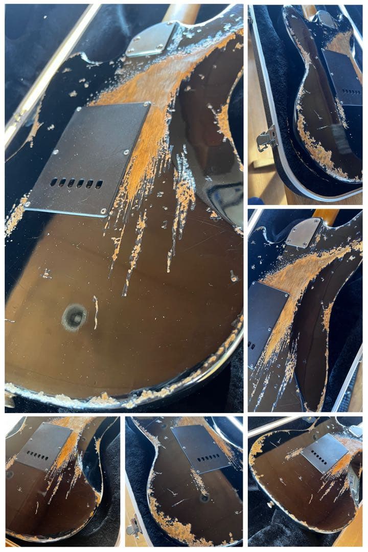 ハードレリックオフセットムスタングボディ/サイクロン ミニハム&P-90