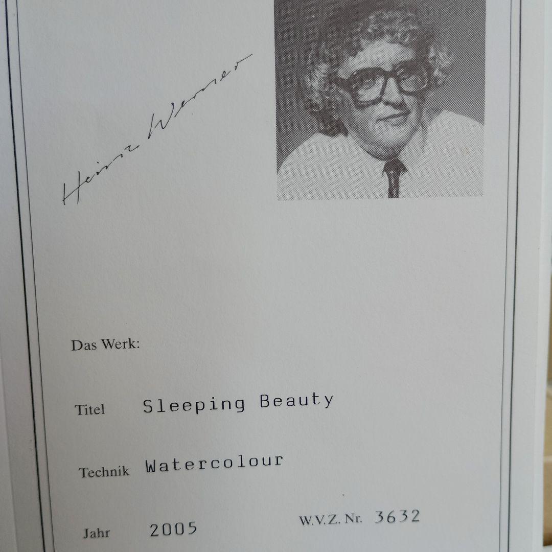 マイセン絵師の代表格、ハインツ ヴェルナー「スリーピング