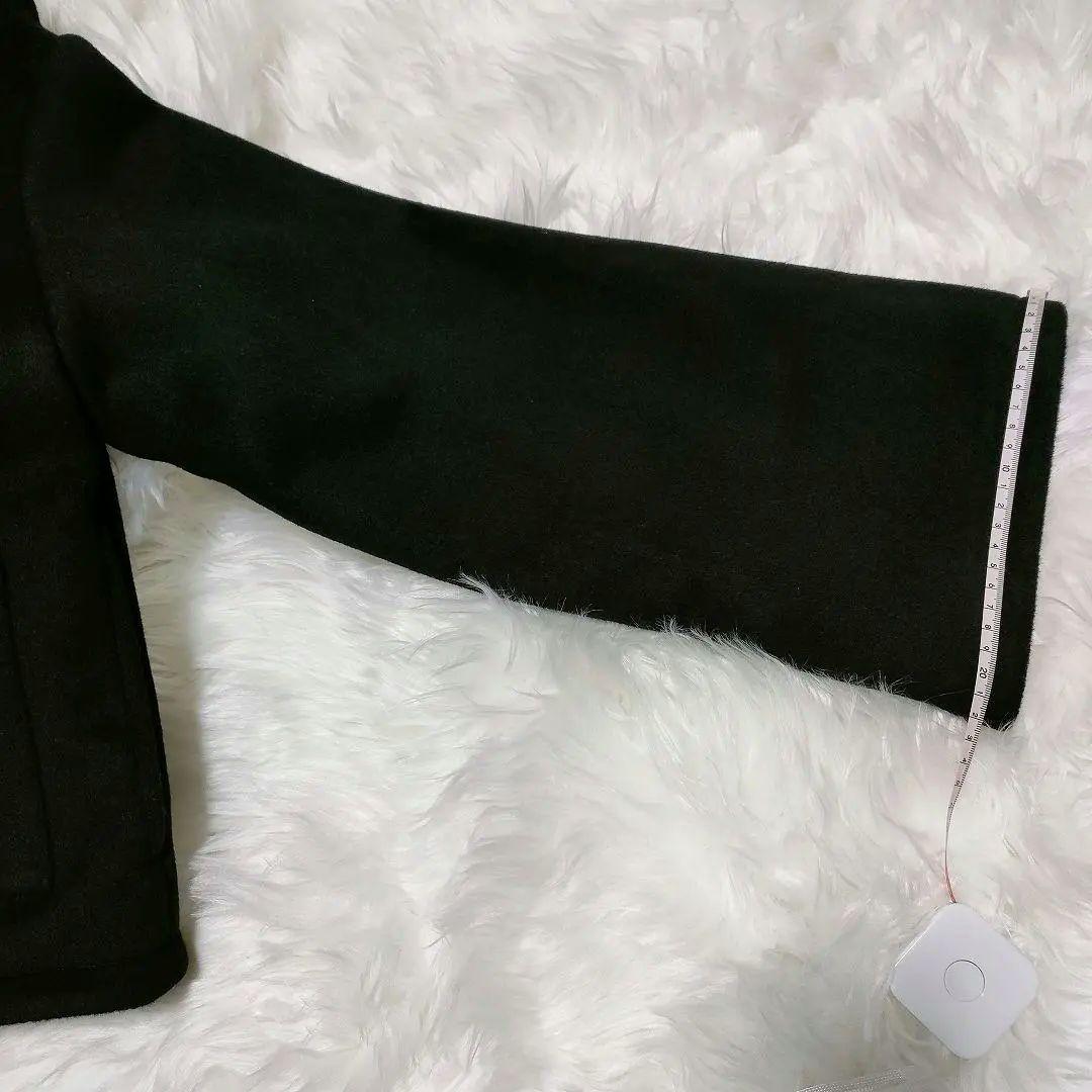 未使用☆和田颯 how Melton Coat Black 002 Da-iCE